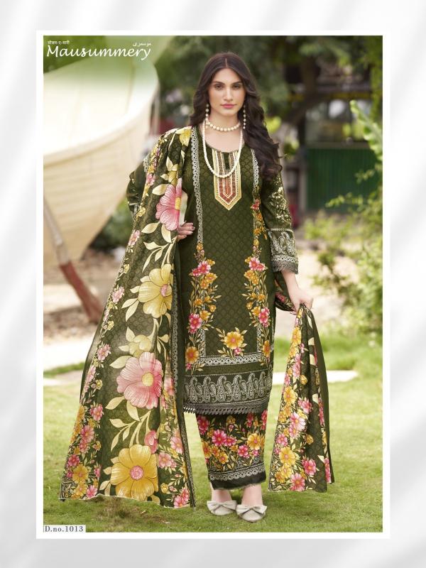 Ganesha mausummery vol 1 cotton dress materials wholesale